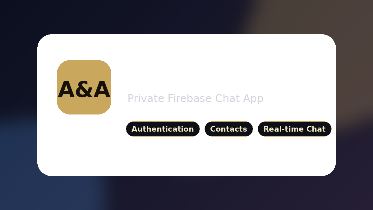The A&A Vault Chatting App