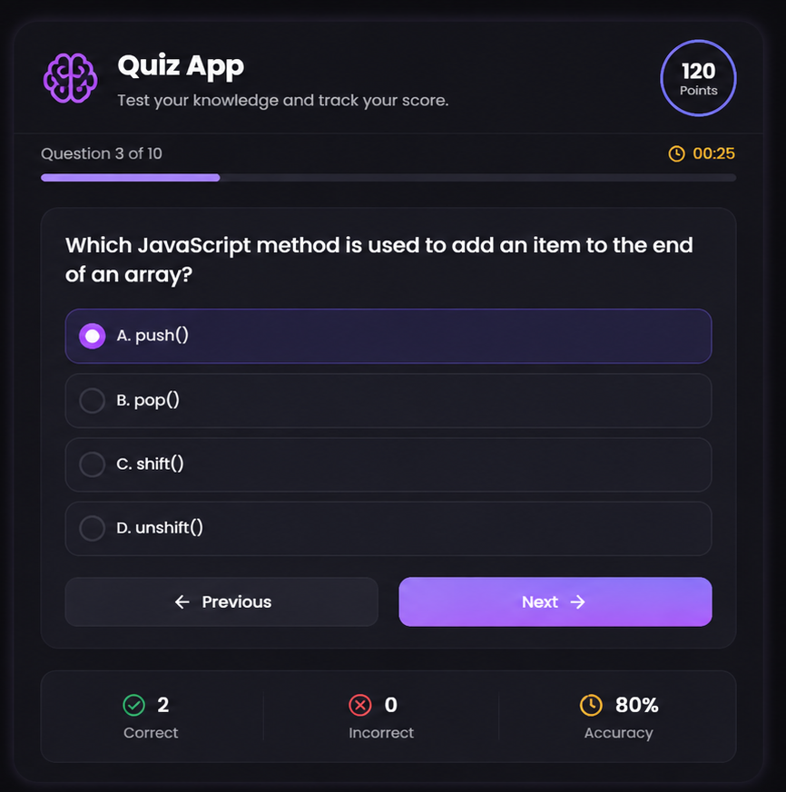 Quiz App